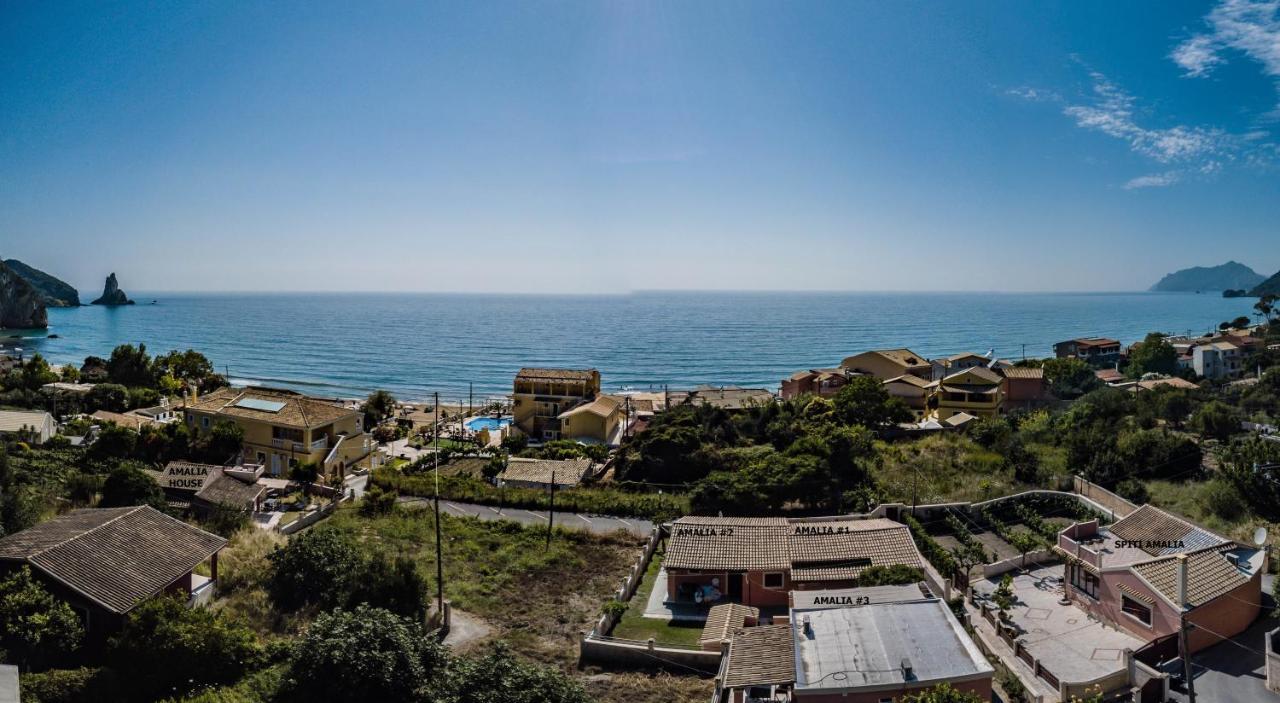 Amalia Cottages Agios Gordios  Buitenkant foto